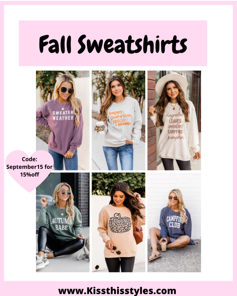 Cute fall graphic Sweaters That Will Keep You Cozy